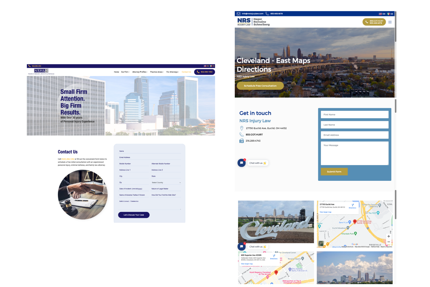 Landing Pages for Law Firms