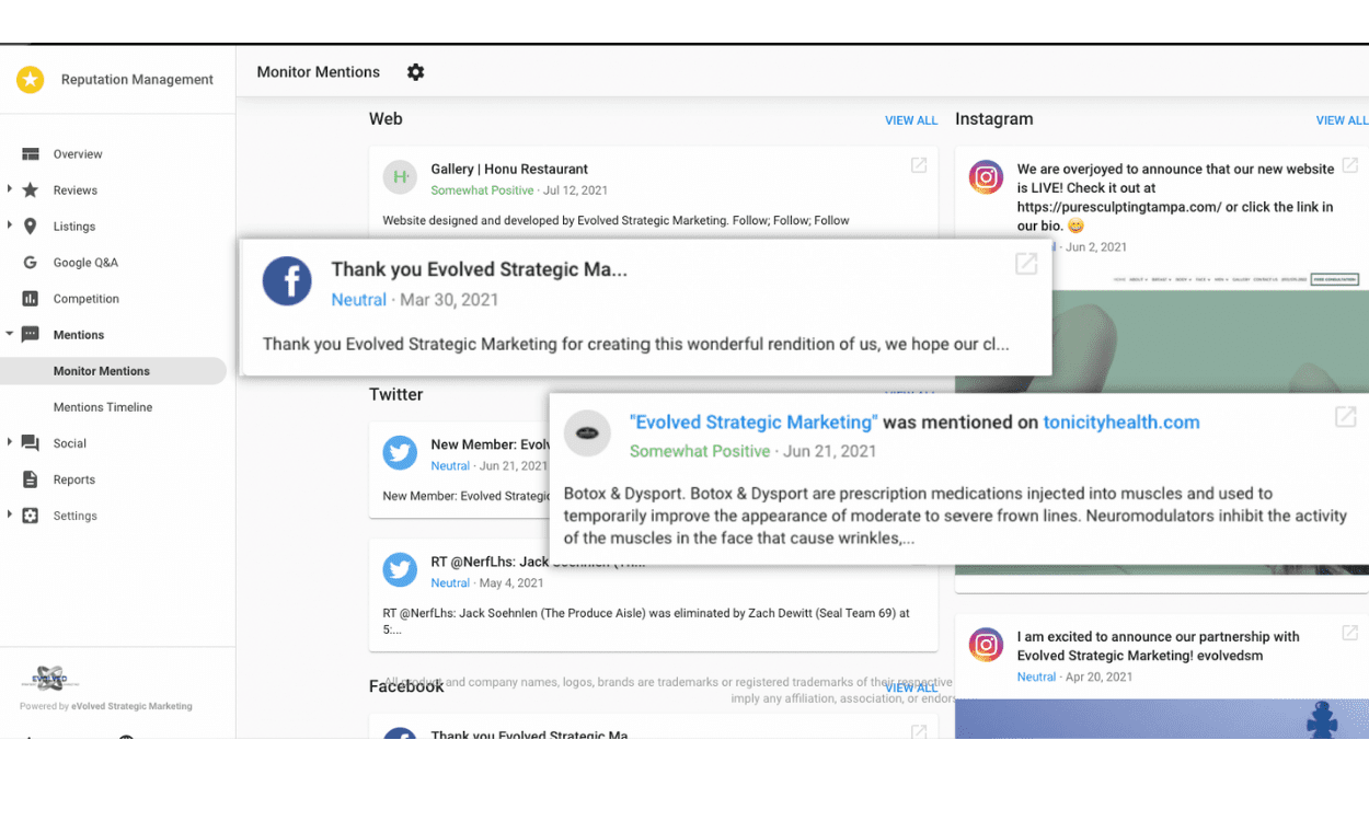 Multi Location Reputation Management