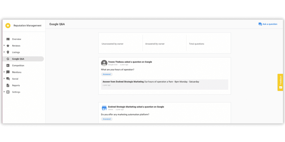Multi Location Reputation Management
